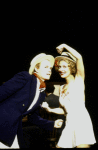Actors Patti LuPone and Henry Stram in a scene from the revival of the Broadway musical "The Cradle Will Rock." (New York)