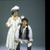 Actors Kay Cole and James Lecesne in a scene from the Off-Broadway musical "One Man Band." (New York)