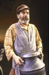 Actor Topol in a scene from the revival of the Broadway musical "Fiddler on the Roof." (Detroit)