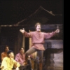 Actors (2R-R) Michael Berresse and Ron Bohmer w. cast in a scene from the revival of the Broadway musical "Fiddler on the Roof." (Detroit)