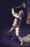 Actor Tiger Haynes in a scene fr. the Broadway musical "The Wiz." (New York)