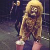 Actor Ted Ross (R) in a scene fr. the Broadway musical "The Wiz." (New York)
