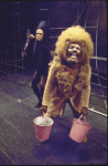 Actor Ted Ross (R) in a scene fr. the Broadway musical "The Wiz." (New York)