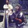 Actors (L-R) Andre De Shields & Tiger Haynes in a scene fr. the Broadway musical "The Wiz." (New York)