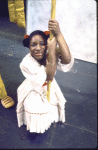 Actress Stephanie Mills in a scene fr. the Broadway musical "The Wiz." (New York)