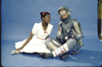 Actors Ren Woods & Ben Harney in a scene fr. the National tour of the Broadway musical "The Wiz." (Chicago)
