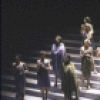 Actress Leigh Zimmerman (C) with cast in a scene from the National tour of the Broadway musical "The Will Rogers Follies." (San Francisco)