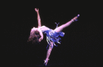 Actress Vicki Frederick in a scene fr. the first replacement cast of the Broadway musical "Dancin'."