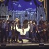 Actors Rex Smith (6L) & Kevin Kline (6R) w. cast in a scene fr. the New York Shakespeare Festival's production of the musical "The Pirates of Penzance." (New York)