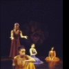 Actresses (L-R) Rise Collins, Aku Kadogo, Laurie Carlos & Seret Scott in a scene fr. the New York Shakespeare Festival's production of the play "For Colored Girls Who Have Considered Suicide When the Rainbow is Enuf." (New York)