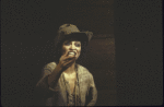 Actress Gloria Foster in a scene from the New York Shakespeare Festival's production of the play "Mother Courage" (New York)