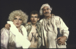 Actors (L-R) Lola Pashalinski, Barry Miller and Louis Zorich in a scene from the New York Shakespeare Festival's production of the play "The Tempest." (New York)