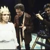 Actors (L-R) Lucinda Jenney, Christopher Walken & Jonathan Walker in a scene fr. the New York Shakespeare Festival's production of the play "Cinders." (New York)