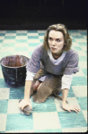 Actress Lucinda Jenney in a scene fr. the New York Shakespeare Festival's production of the play "Cinders." (New York)