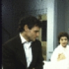 Actors (L-R) Brad Davis, Concetta Tomei, D. W. Moffett and Phillip Richard Allen in a scene from the New York Shakespeare Festival's production of the play "The Normal Heart." (New York)