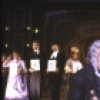Actor George Rose (C) with cast in a scene from the New York Shakespeare Festival's production of the musical "The Mystery of Edwin Drood." (New York)