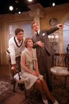 (L-R) Actors Brian McKeon and Erika Slezak with unidentified actor in publicity still for Roundabout's production of "The Circle." (New York)