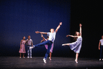 (L-R) Dancers Joey McKneely and Mary Ann Lamb performing "West Side Story" segment from"Jerome Robbins' Broadway."