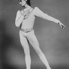 American Ballet Theatre dancer Guillaume Graffin striking a balletic pose.
