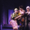 Actors (L-R) Danny Burstein, Jessica Molaskey, Valarie Pettiford, Eric Riley and William Youmans in a scene from the WPA Theatre's production of the musical "Weird Romance." (New York)