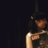 Actresses (L-R) Royana Black and Patricia Richardson in a scene from the WPA Theatre's production of the play "Trinity Site." (New York)