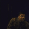 Actors (L-R) Eriq LaSalle and Matt Mulhern in a scene from the WPA Theatre's production of the play "Wasted." (New York)