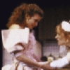 Actresses (L-R) Kyra Sedgwick, Laila Robins and Elizabeth McGovern in a scene from the WPA Theatre's production of the play "Maids of Honor." (New York)