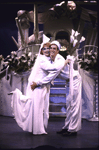 Actors Dorothy Stanley & Dirk Lumbard in a scene fr. the revival of the Off-Broadway musical "Dames at Sea." (New York)