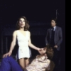 Actors (L-R) Christine Baranski, Perry King and Kristoffer Tabori in a scene from The Phoenix Theatre's production of the play "The Trouble with Europe." (New York)