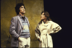 Actors Linda Atkinson and Michael Ayr in a scene from The Phoenix Theatre's production of the play "Save Grand Central." (New York)