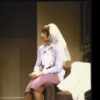 Actress Rose Gregorio in a scene fr. The Phoenix Theatre's production of the play "Weekends Like Other People." (New York)