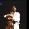 Actors La Chanze & Jerry Dixon in a scene fr. the Playwrights Horizons' production of the musical "Once On This Island." (New York)