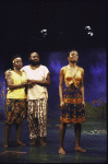 Actors (L-R) Sheila Gibbs, Ellis E. Williams & La Chanze in a scene fr. the Playwrights Horizons' production of the musical "Once On This Island." (New York)
