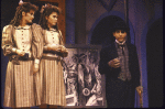 Actors (L-R) Ann Brown, Maura Hanlon and Jonathan Courie in a scene from the WPA Theatre's production of the musical "Twenty Fingers, Twenty Toes." (New York)