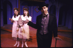 Actors (L-R) Ann Brown, Maura Hanlon and Jonathan Courie in a scene from the WPA Theatre's production of the musical "Twenty Fingers, Twenty Toes." (New York)