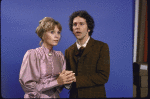 Actors Eva Marie Saint and John Rubinstein in a publicity shot from the Massachusetts Center Repertory Company's production of the play "Candida." (Boston)