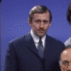 Actors (L-R) Len Cariou, Jose Ferrer and Ben Masters in a publicity shot from the Massachusetts Center Repertory Company's production of the play "Candida." (Boston)