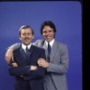 Actors (L-R) Len Cariou and Ben Masters in a publicity shot from the Massachusetts Center Repertory Company's production of the play "Candida." (Boston)