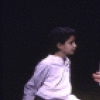 Actors (L-R) David Jon and Anthony Holland in Martha Clarke's production of the music-theatre performance piece "The Hunger Artist." (New York)