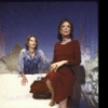 Actresses (L-R) Laurie Kennedy and Barbara Baxley in a scene from The Phoenix Theatre's production of the play "Isn't It Romantic." (New York)