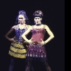 Actresses (L-R) Stephanie Pope and Lenora Nemetz in a scene from the National tour of the revival of the Broadway musical "Sweet Charity." (Toronto)
