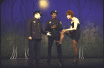 Actors (L-R) Michael Cone, Lloyd Culbreath and Donna McKechnie in a scene from the National tour of the revival of the Broadway musical "Sweet Charity." (Toronto)