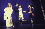 Actors (L-R) Christine Colby, Michael Licata, Donna McKechnie and Tom Wierney in a scene from the National tour of the revival of the Broadway musical "Sweet Charity." (Toronto)