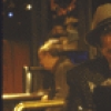 Actor Jeff Keller in a scene fr. the Broadway musical "The 1940's Radio Hour." (New York)