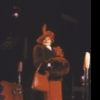 Actress Crissy Wilzak in a scene fr. the Broadway musical "The 1940's Radio Hour." (New York)