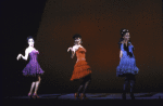 Actresses (L-R) Bebe Neuwirth, Debbie Allen and Allison Williams in a scene from the revival of the Broadway musical "Sweet Charity." (New York)