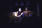 Actresses (L-R) Bebe Neuwirth and Allison Williams in a scene from the revival of the Broadway musical "Sweet Charity." (New York)