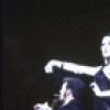 Actress Dana Moore (C) with cast in a scene from the revival of the Broadway musical "Sweet Charity." (New York)