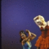 Actresses (L-R) Allison Williams, Ann Reinking and Bebe Neuwirth in a scene from the replacement cast of the revival of the Broadway musical "Sweet Charity." (New York)