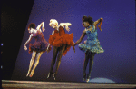 Actresses (L-R) Bebe Neuwirth, Ann Reinking and Allsion Williams in a scene from the replacement cast of the revival of the Broadway musical "Sweet Charity." (New York)